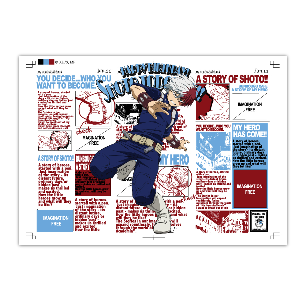 MHA】僕のヒーローアカデミア×文房具カフェ コラボカフェ開催記念特別