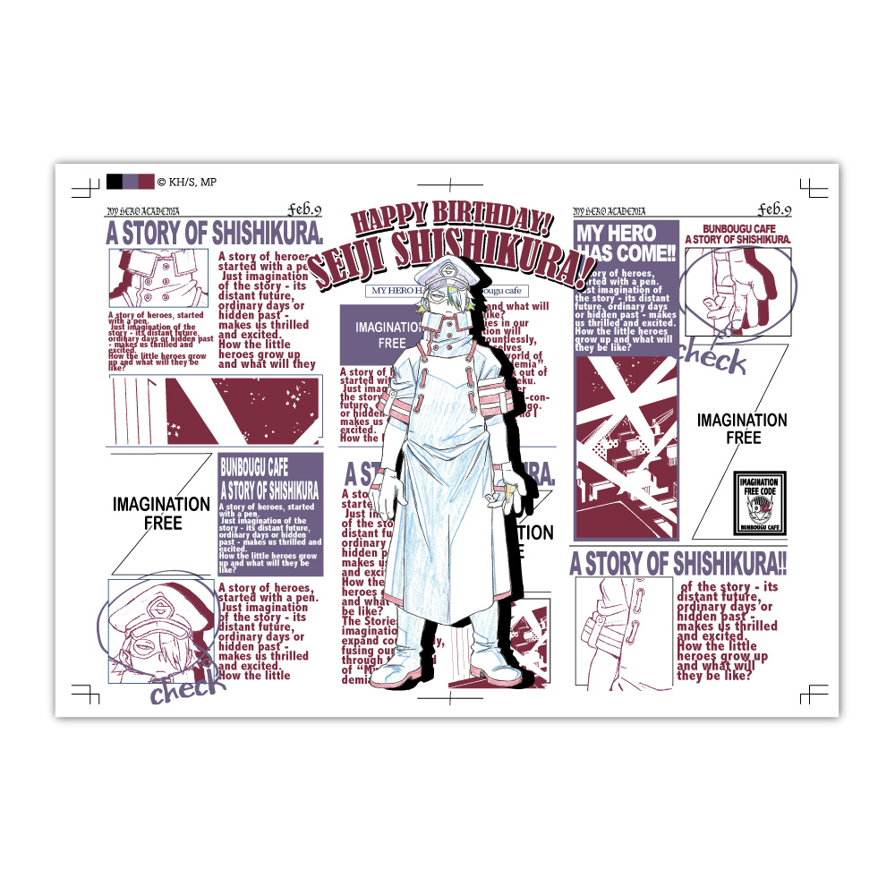 MHA】僕のヒーローアカデミア×文房具カフェ コラボカフェ開催記念特別