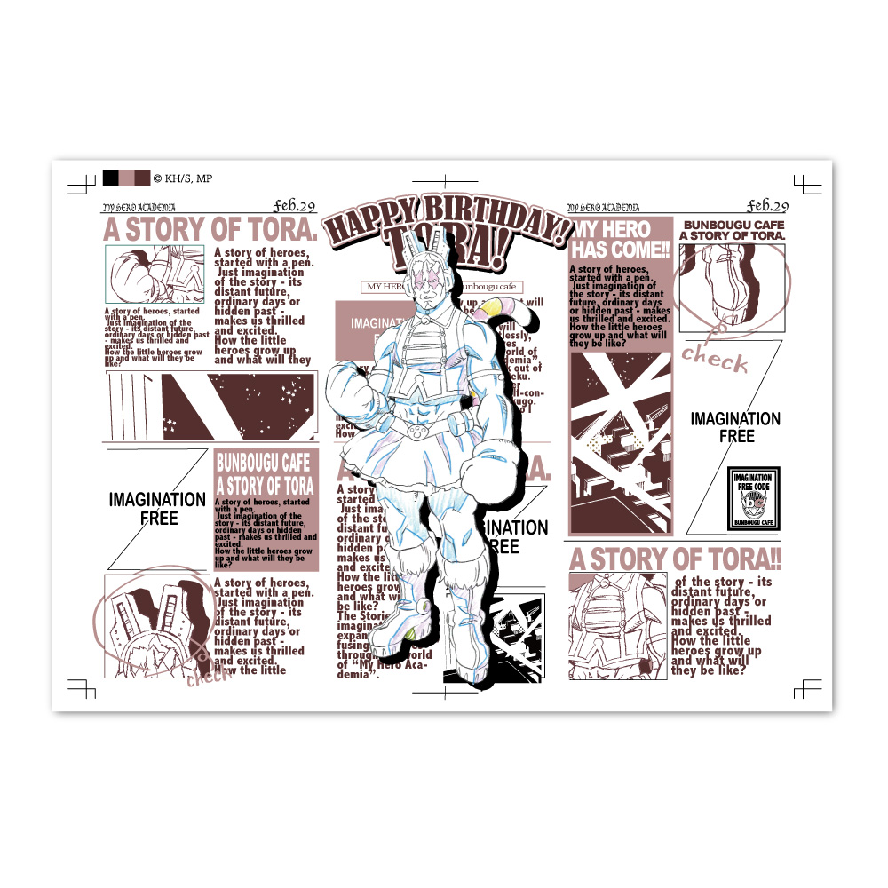 MHA】僕のヒーローアカデミア×文房具カフェ コラボカフェ開催記念特別