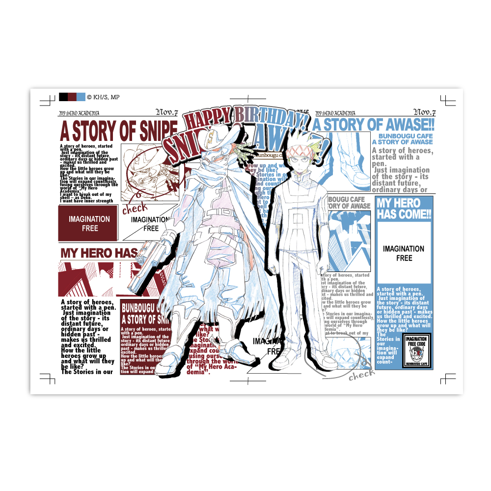 MHA】僕のヒーローアカデミア×文房具カフェ コラボカフェ開催記念特別