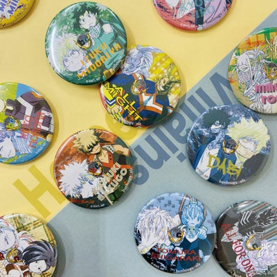 僕のヒーローアカデミア Heroes&villains pattern and Color 57mm ヒロアカ 缶バッジ 未開封 57個