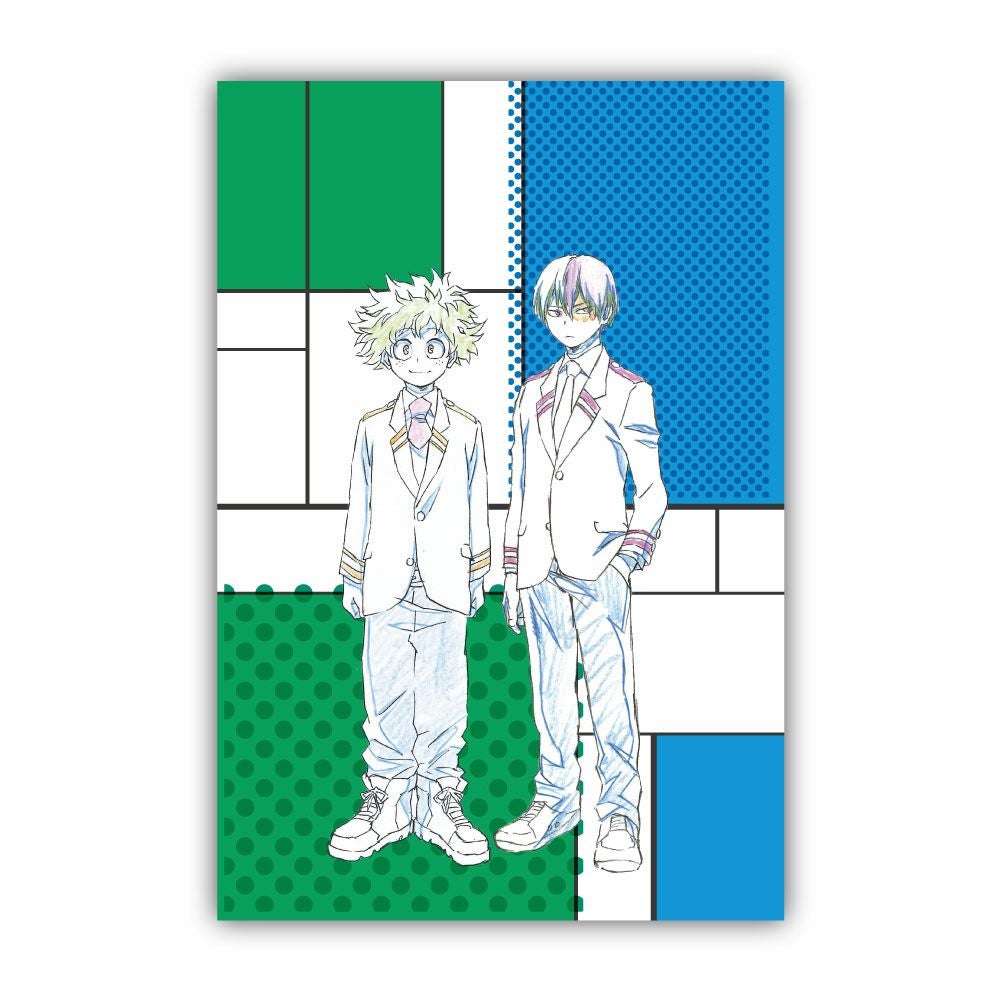 僕のヒーローアカデミア ペアポストカード 緑谷出久＆轟焦凍 | 文房具