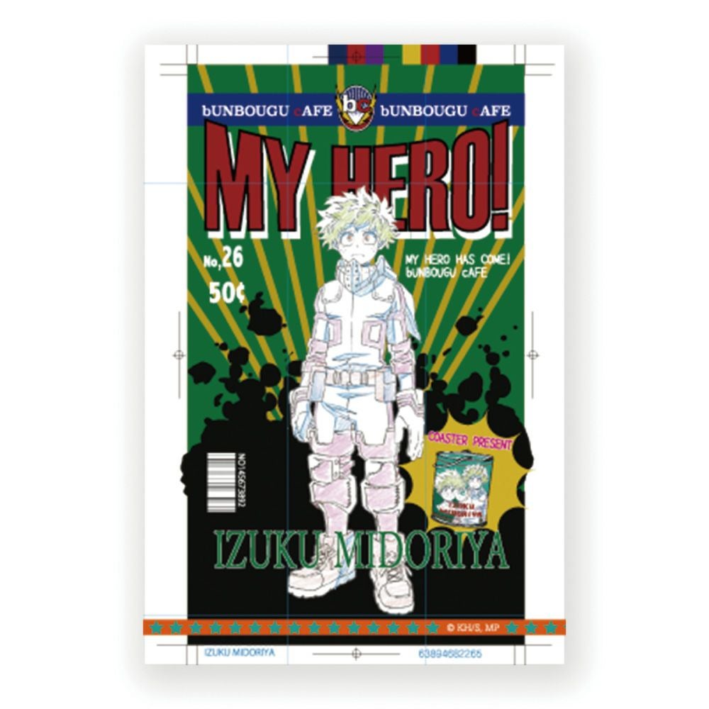 僕のヒーローアカデミア アメコミ風ポストカード 緑谷出久 | 文房具