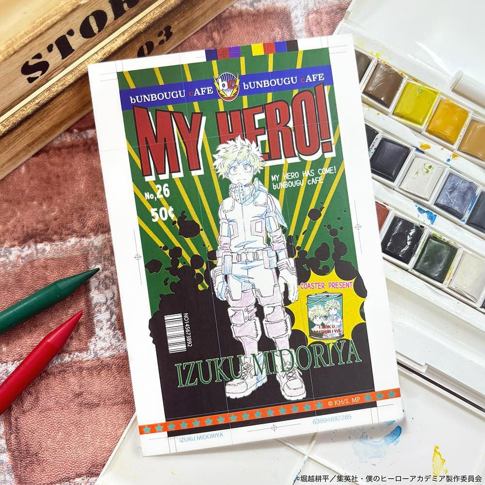 僕のヒーローアカデミア アメコミ風ポストカード 緑谷出久 | 文房具