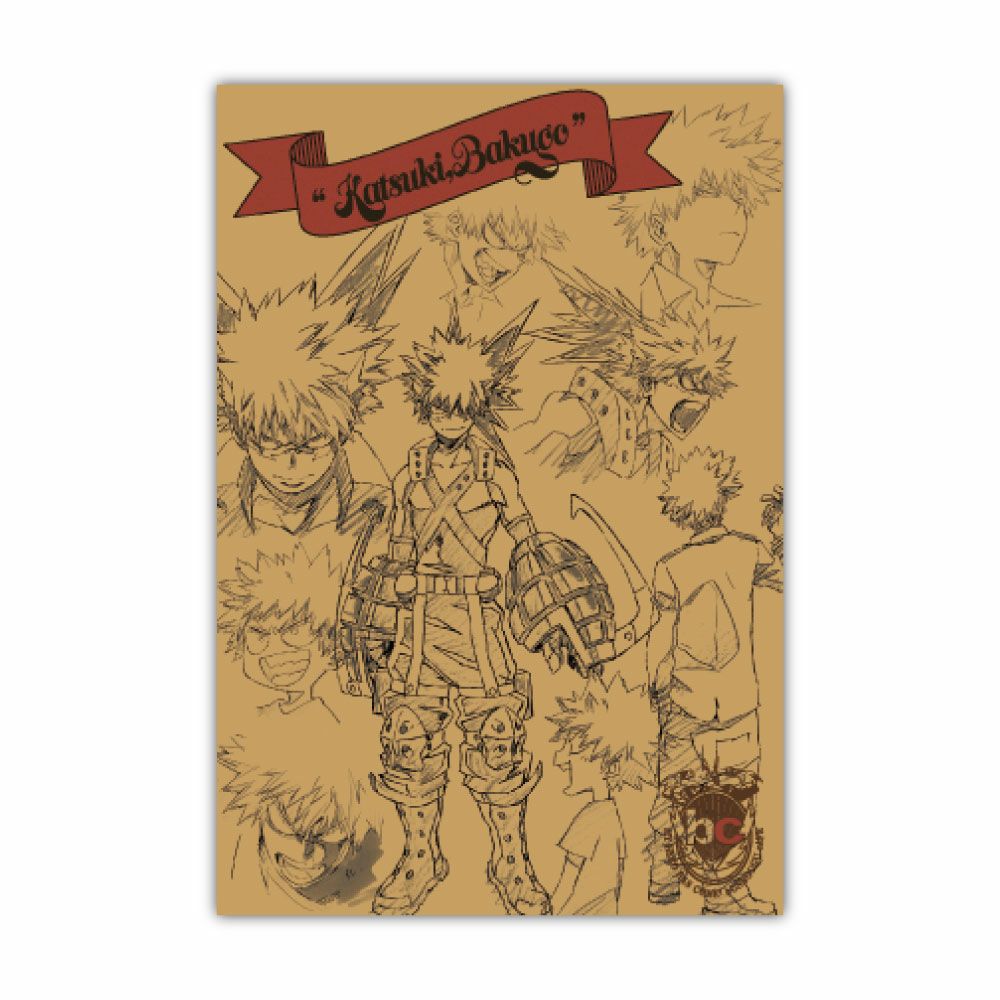 僕のヒーローアカデミア 設定画いっぱいポストカード 蛙吹梅雨