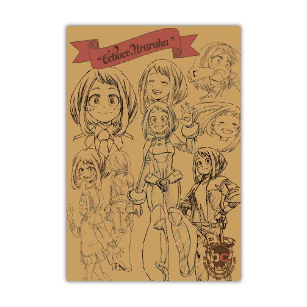 僕のヒーローアカデミア ポストカード 蛙吹梅雨 | 文房具カフェ