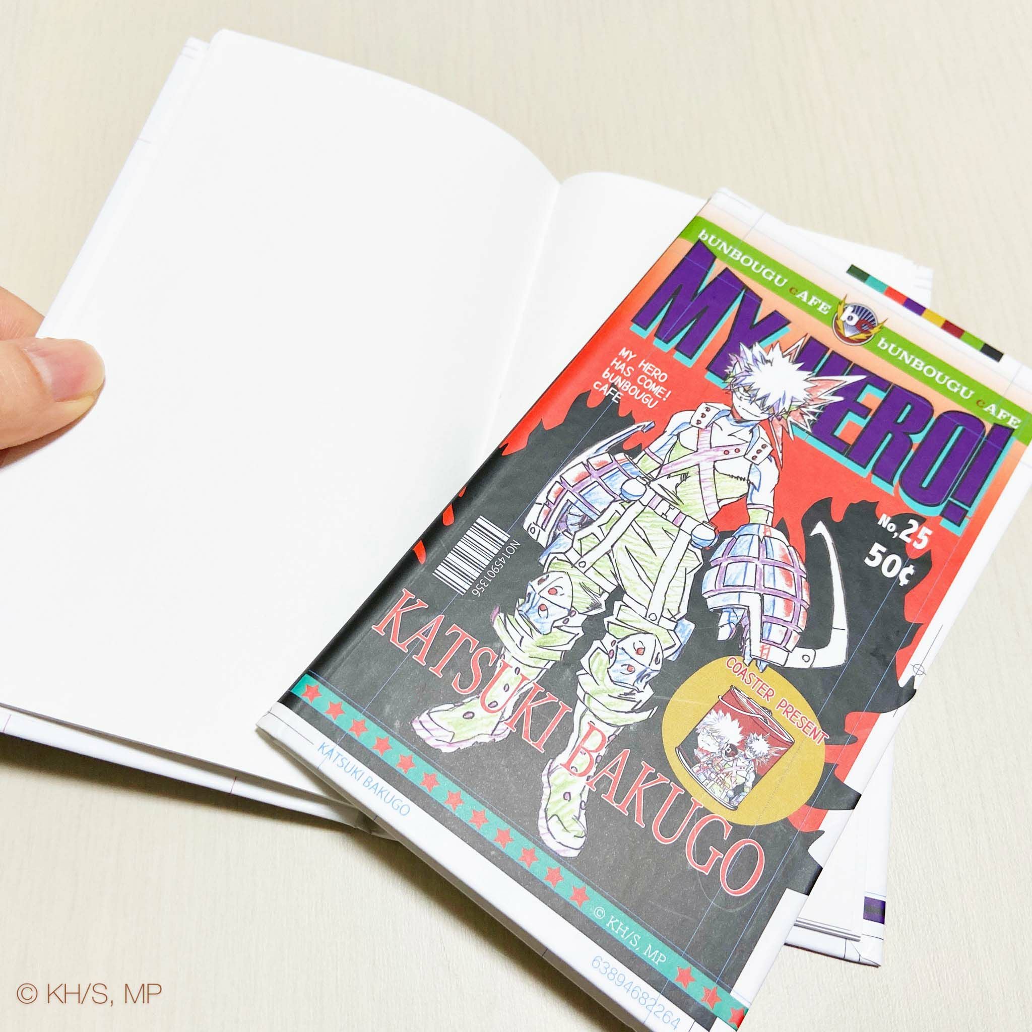 僕のヒーローアカデミア アメコミ風ミニスケッチブック(緑谷出久・爆豪