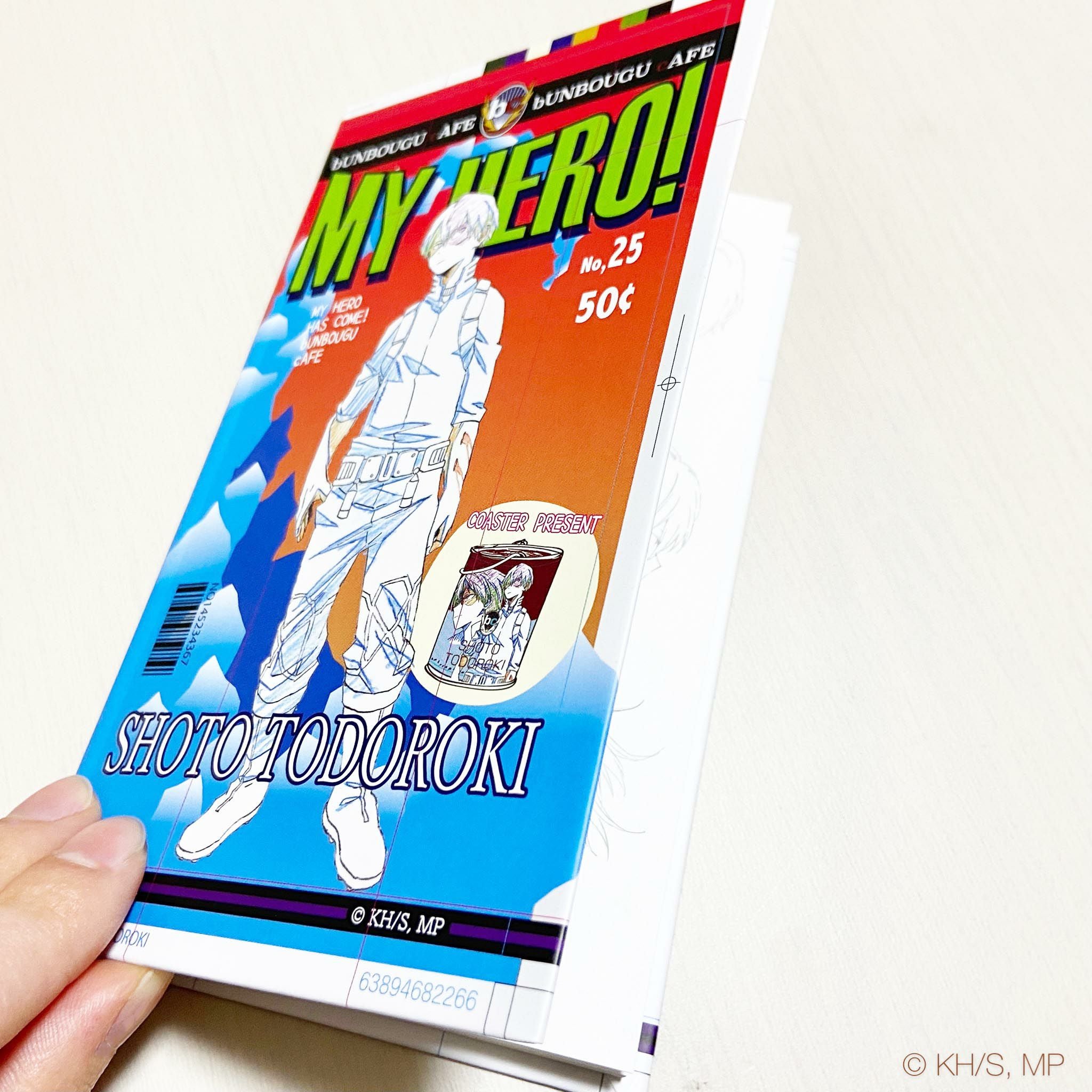 僕のヒーローアカデミア アメコミ風ミニスケッチブック(緑谷出久・轟焦