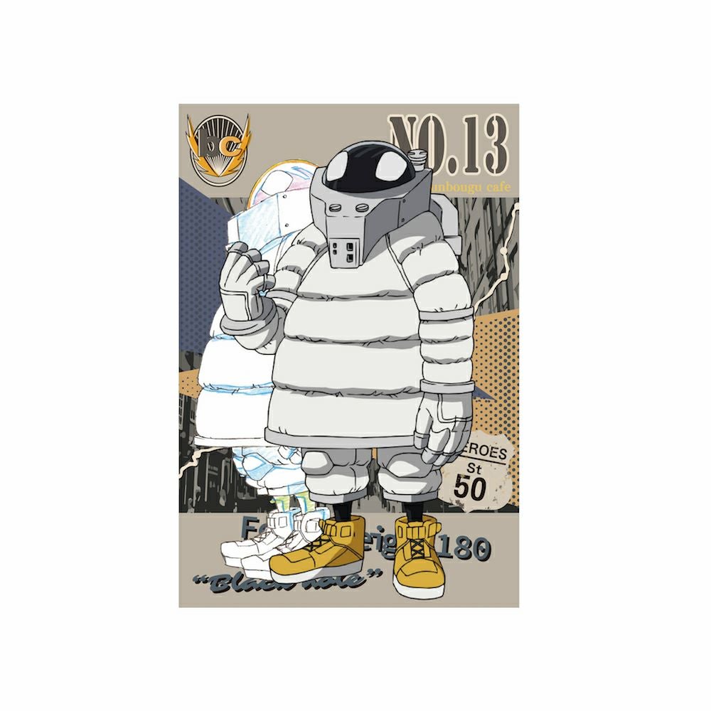 僕のヒーローアカデミア Vintage American Road Motif ポストカード 13