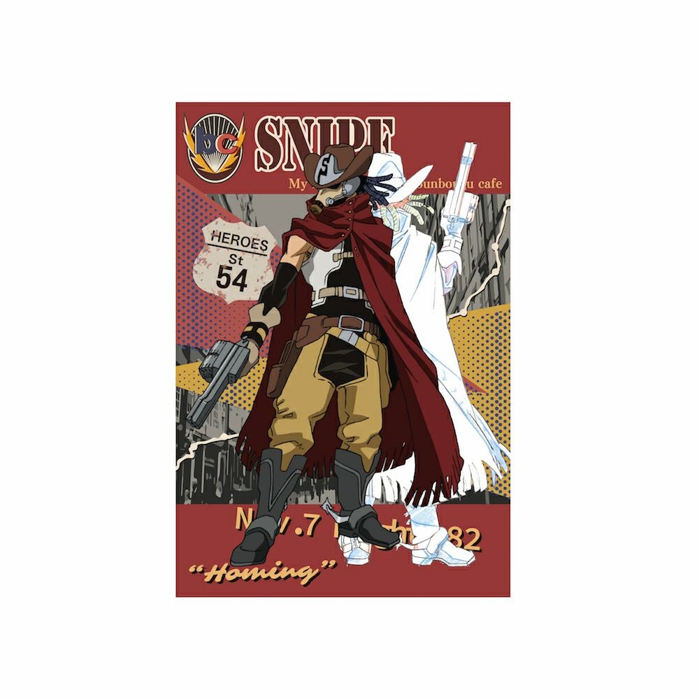 僕のヒーローアカデミア Vintage American Road Motif ポストカード 上