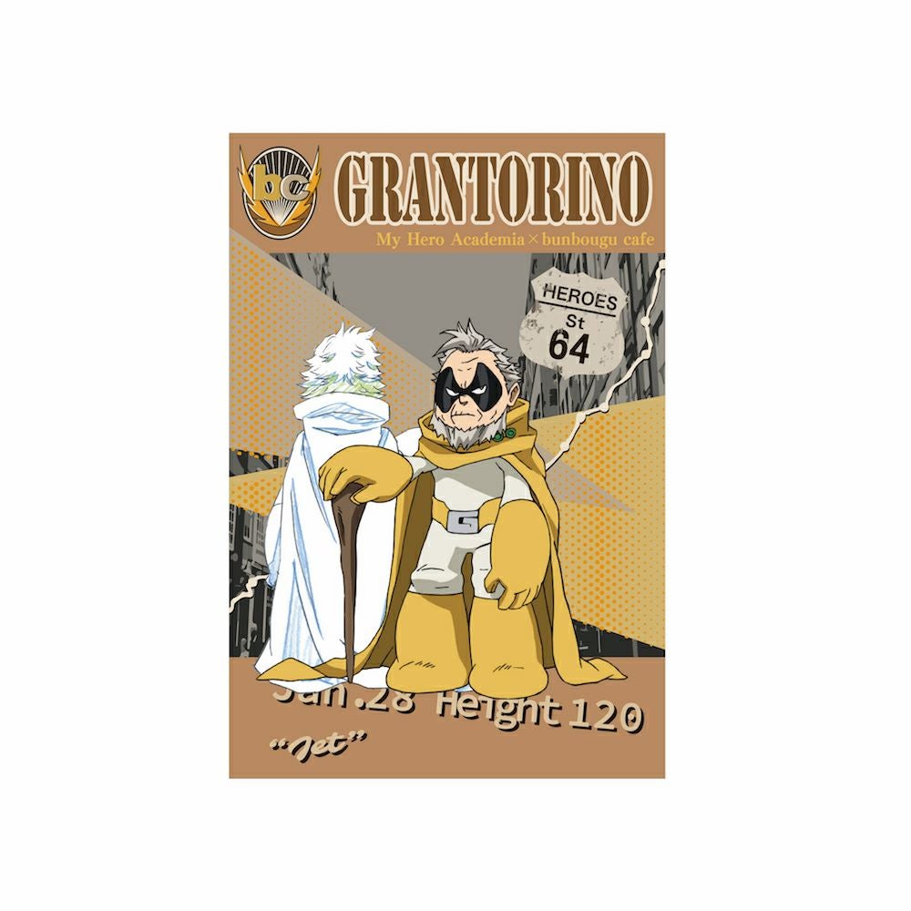 僕のヒーローアカデミア Vintage American Road Motif ポストカード 上