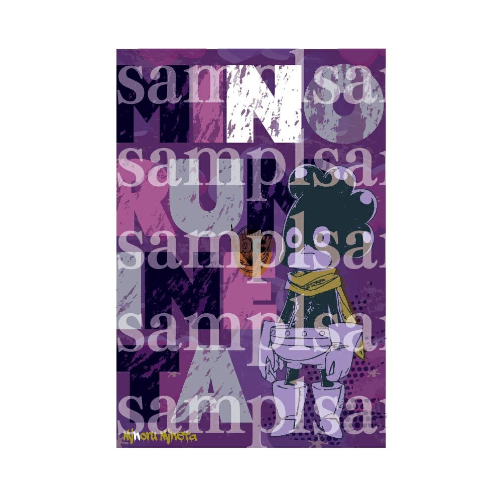 僕のヒーローアカデミア Heroes&villains pattern and Color ポスト