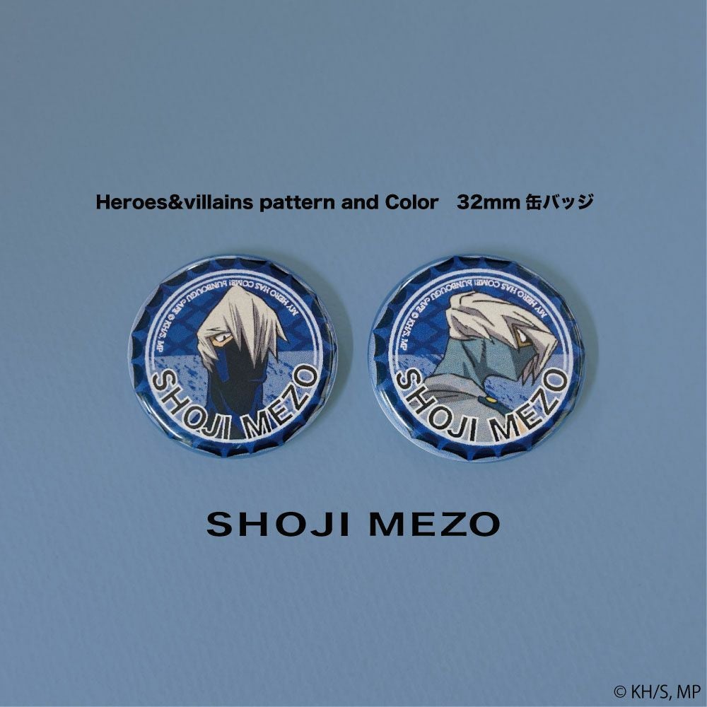 僕のヒーローアカデミア Heroes&villains pattern and Color 32mm缶