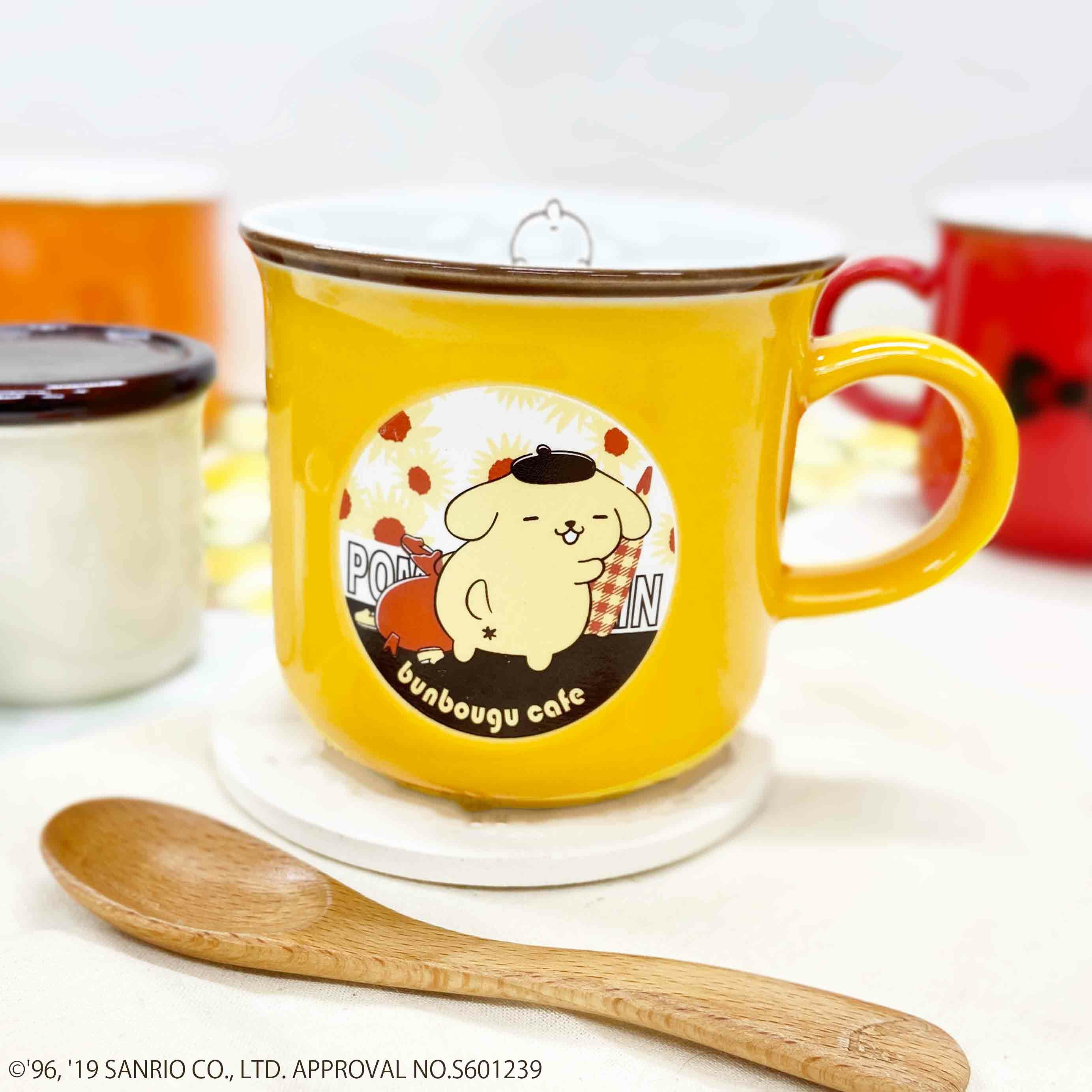 牛乳キャップモチーフ マグカップ ポムポムプリン | 文房具カフェ