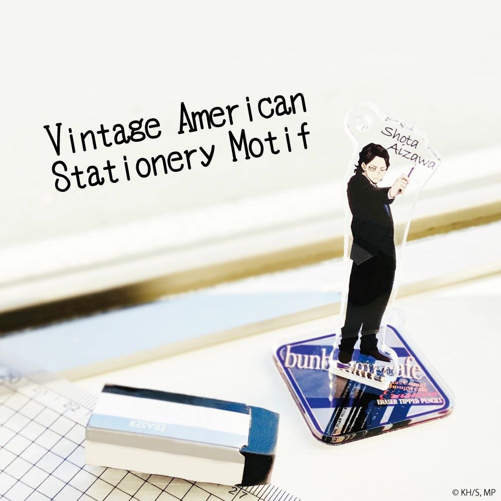 僕のヒーローアカデミア Vintage American Stationery Motif アクリル
