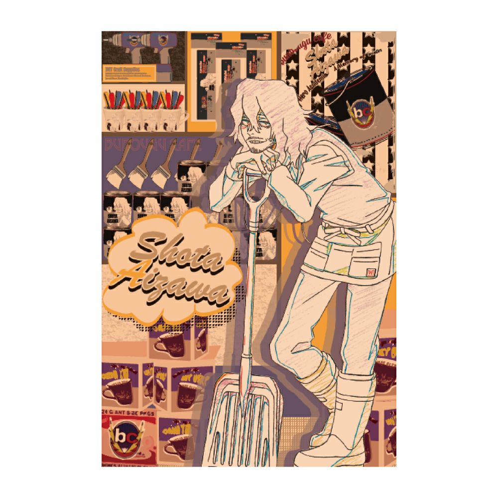 僕のヒーローアカデミア A memory of winter ポストカード 相澤消太