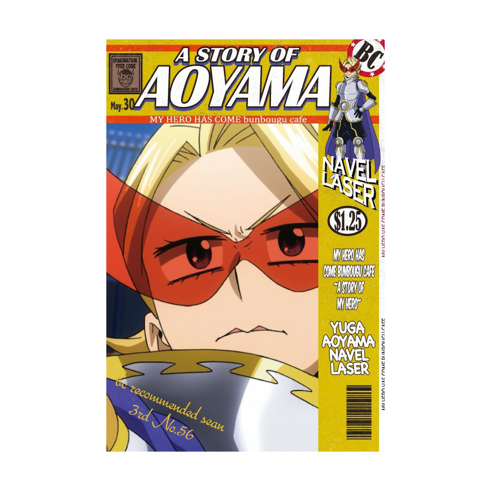 僕のヒーローアカデミア2020 A STORY BOOKモチーフポストカード 青山