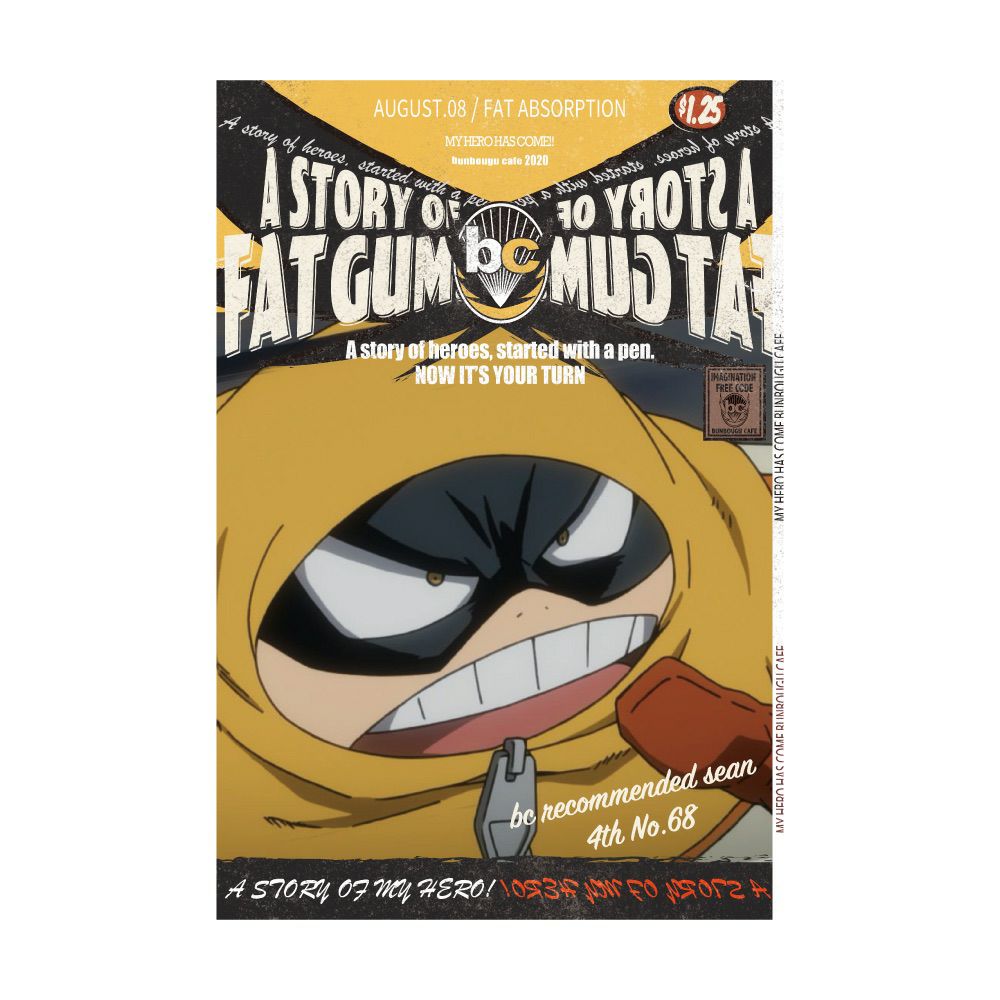 僕のヒーローアカデミア A STORY BOOKモチーフポストカード ファット