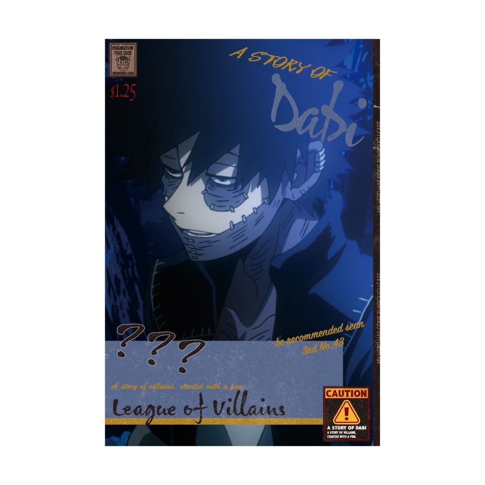 僕のヒーローアカデミア2020 A STORY BOOKモチーフポストカード 荼毘