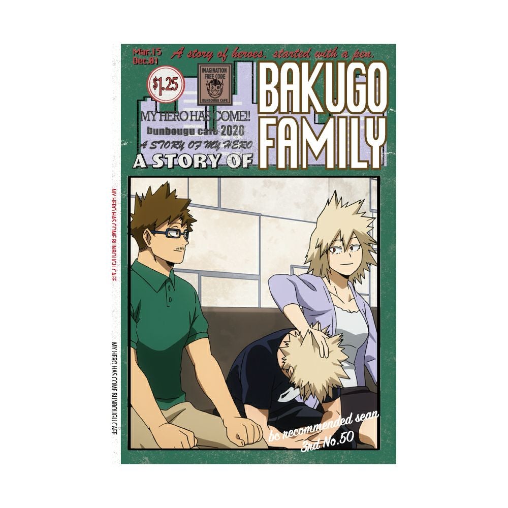 僕のヒーローアカデミア A STORY BOOKモチーフポストカード 爆豪勝/光