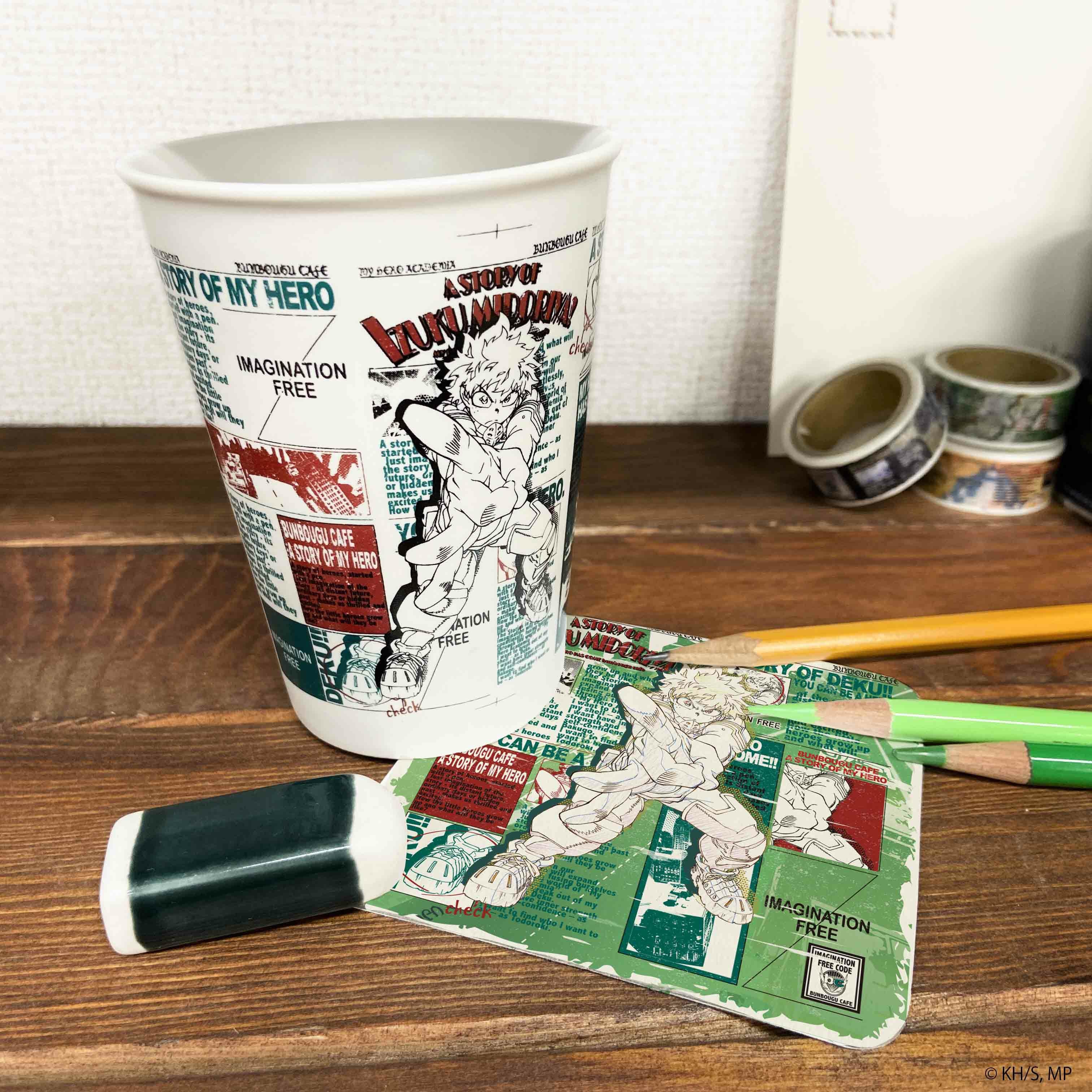 僕のヒーローアカデミア マグカップ（コースター付き） 緑谷出久