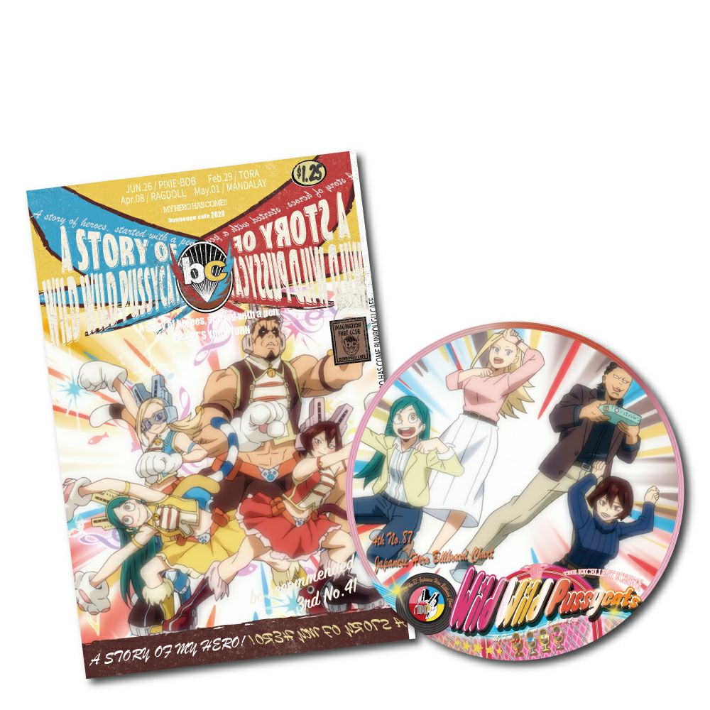 僕のヒーローアカデミア2020 コースター&ポストカードセット ワイルド