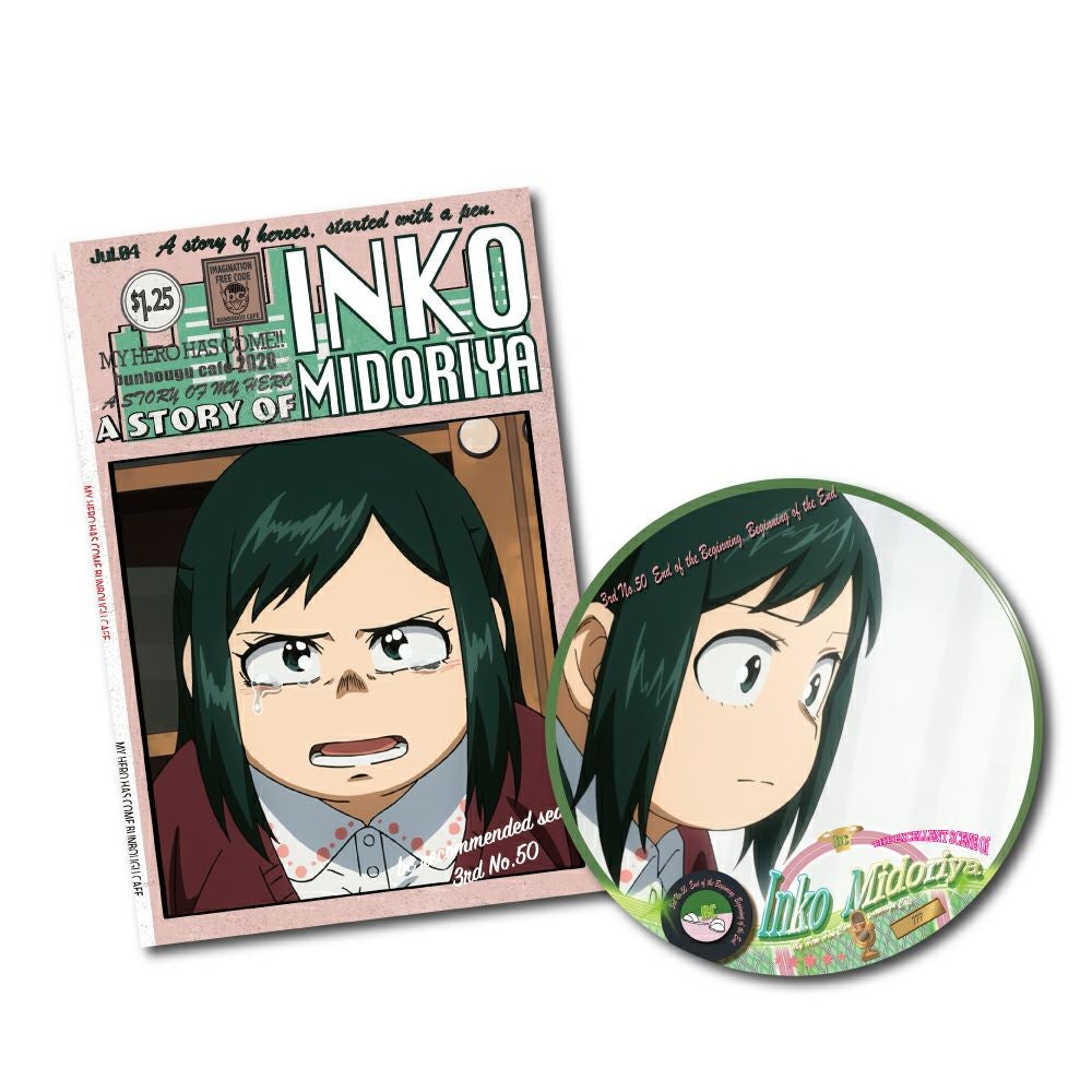 僕のヒーローアカデミア2020 コースター&ポストカードセット 緑谷引子