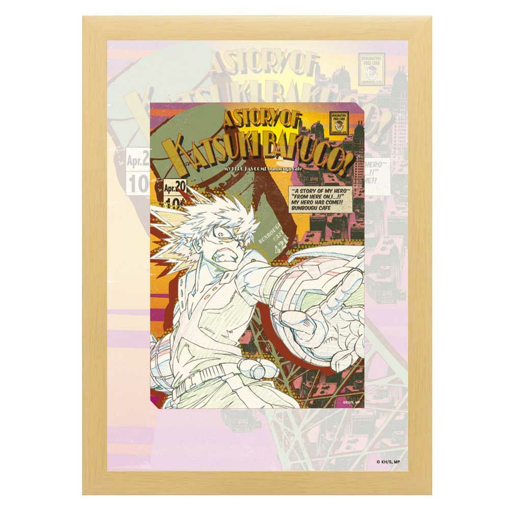 描き下ろし額縁セット 爆豪勝己 | 文房具カフェオンラインストア