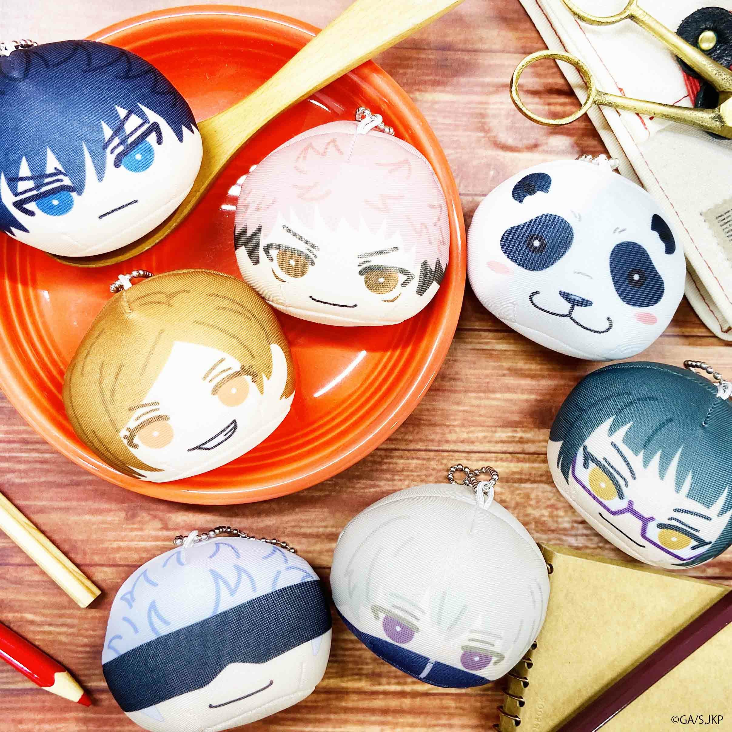 呪術廻戦 おまんじゅうにぎにぎマスコット ランダム販売 | 文房具