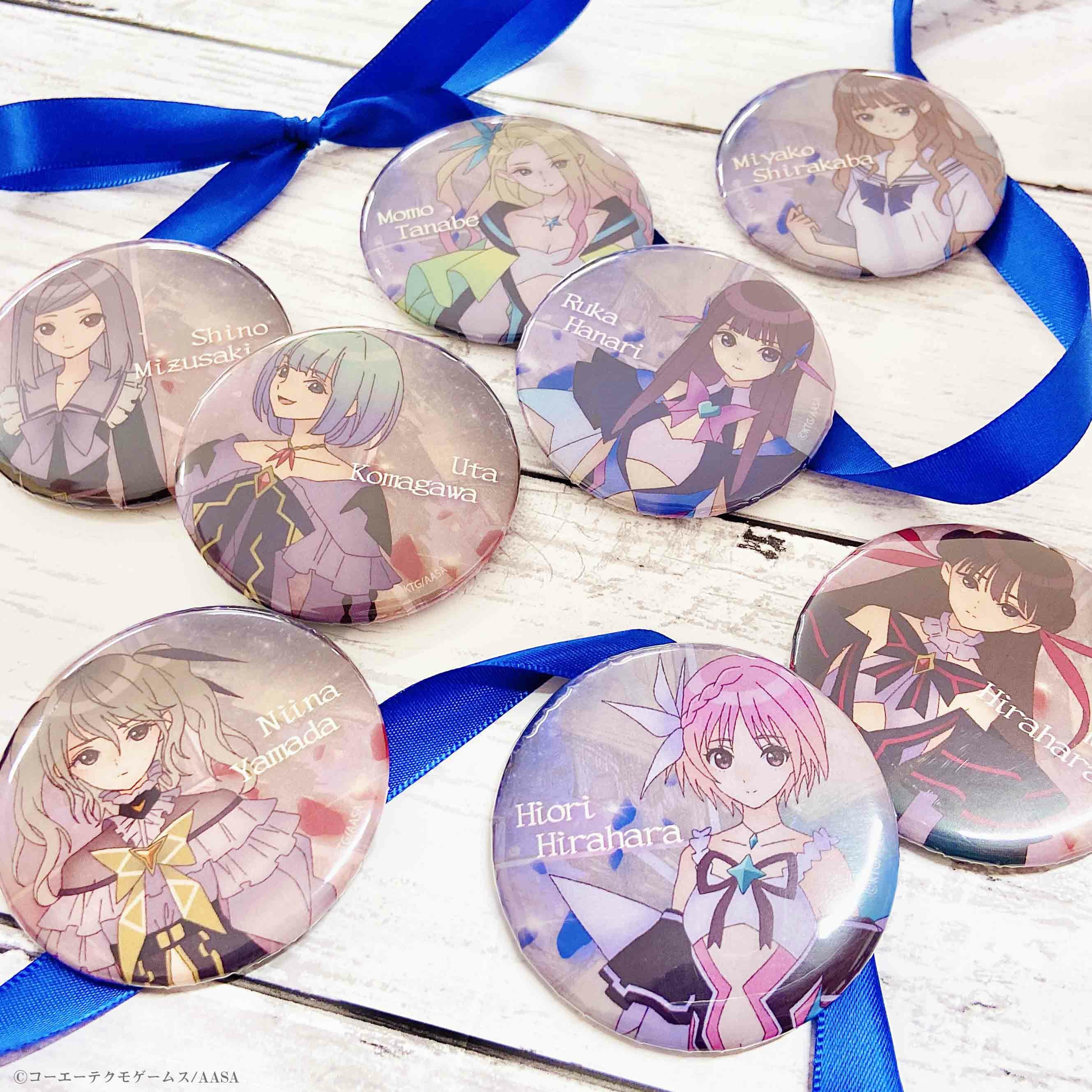 BLUE REFLECTION RAY/澪 夜空モチーフ缶バッジ ランダム販売 | 文房具