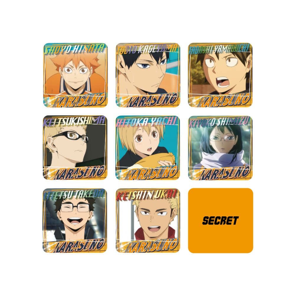 ハイキュー!! A page of youthコースター ランダム販売 烏野2グループ