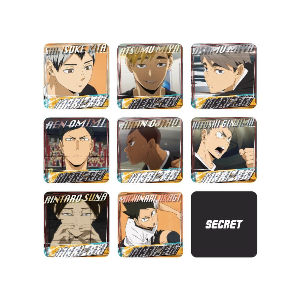 ハイキュー!! A page of youthコースター ランダム販売 稲荷崎