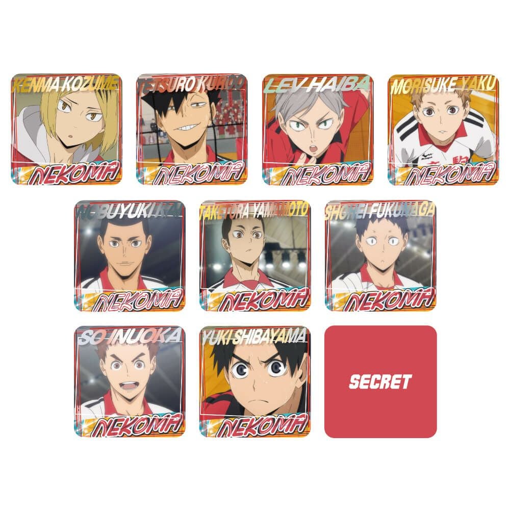 ハイキュー!! A page of youthコースター ランダム販売 音駒 | 文房具