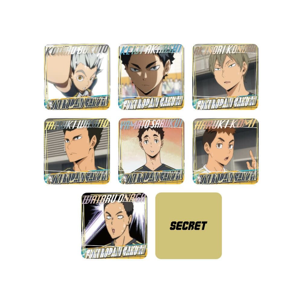 ハイキュー展 コースター大量＋特典 ステッカー36枚 まとめ売り 梟谷なし ハイキュー!! A page of youthコースター ランダム販売 梟谷学園