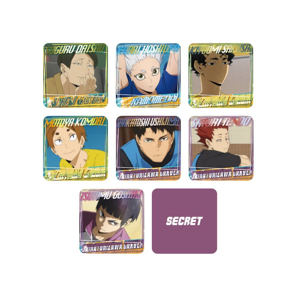 ハイキュー!! A page of youthコースター ランダム販売 戸美学園・鴎台