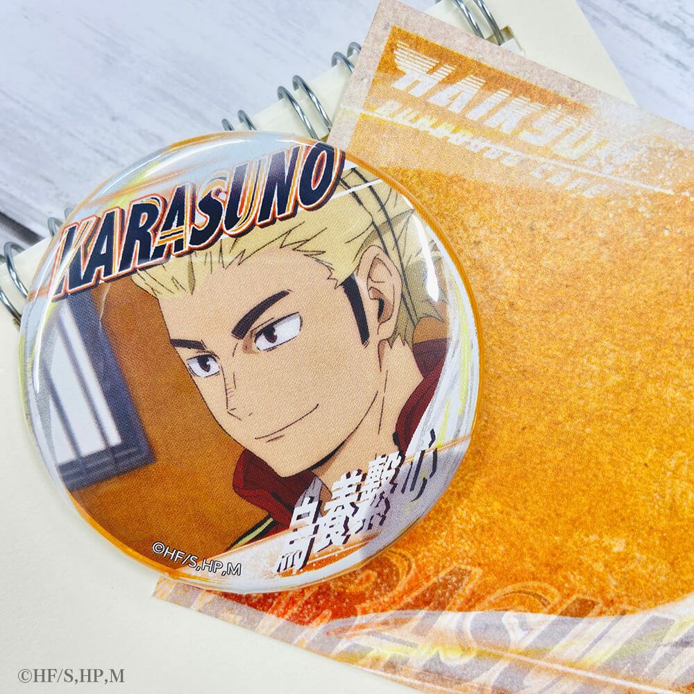 ハイキュー!! A page of youth缶バッジ 烏養繋心 | 文房具カフェ