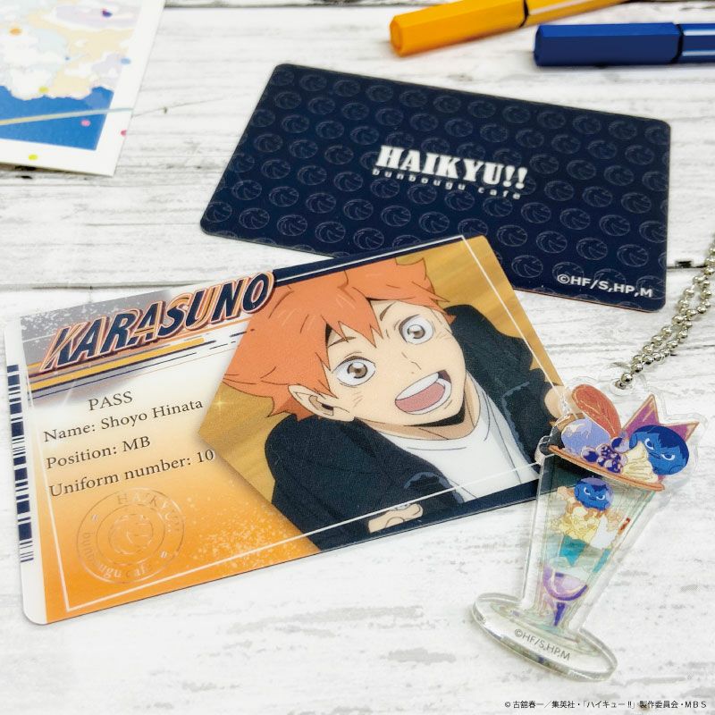 ハイキュー!!・文房具カフェ Excellent scene 缶バッジ 日向翔陽