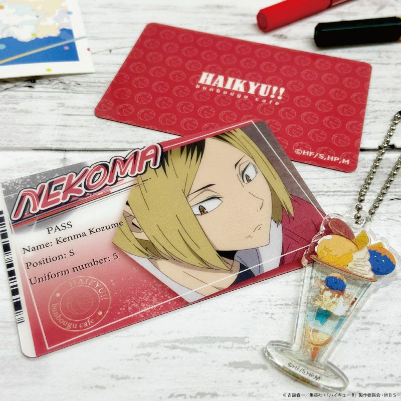 ハイキュー!!・文房具カフェ Excellent scene 缶バッジ 孤爪研磨
