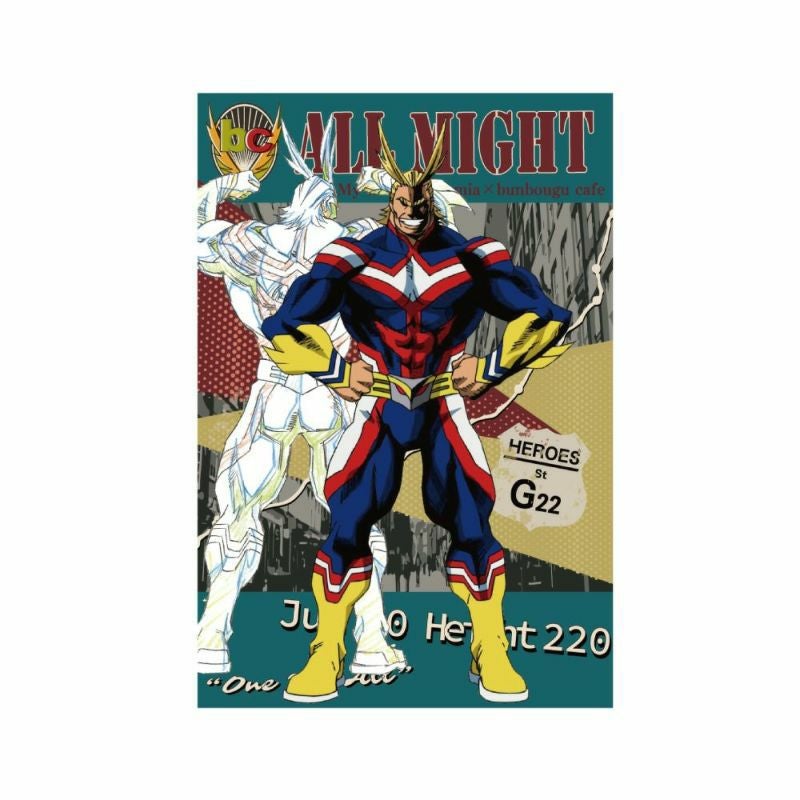 僕のヒーローアカデミア Vintage American Road Motif ポストカード