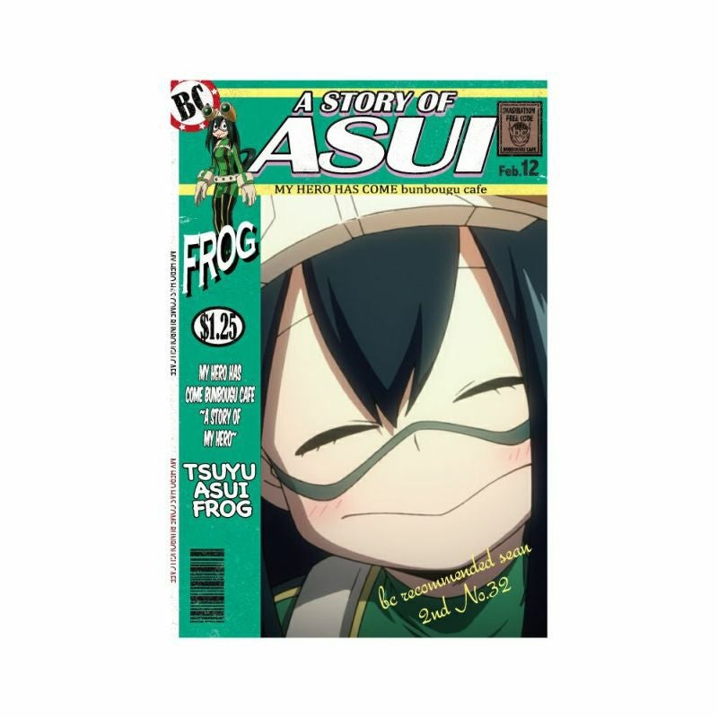 僕のヒーローアカデミア ポストカード 蛙吹梅雨 | 文房具カフェ