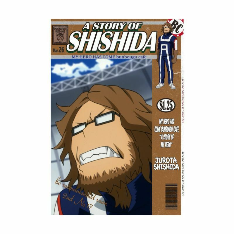 僕のヒーローアカデミア A STORY BOOKモチーフポストカード 宍田獣郎太