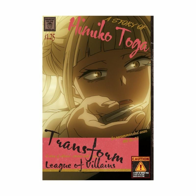 僕のヒーローアカデミア A STORY BOOKモチーフポストカード トガヒミコ