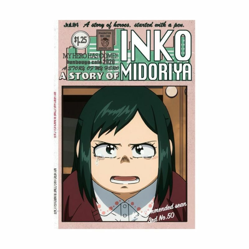 僕のヒーローアカデミア A STORY BOOKモチーフポストカード 緑谷引子