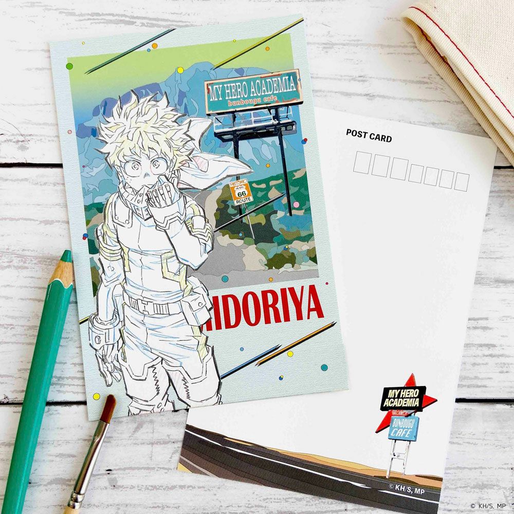 僕のヒーローアカデミア ポストカード 緑谷出久 | 文房具カフェ
