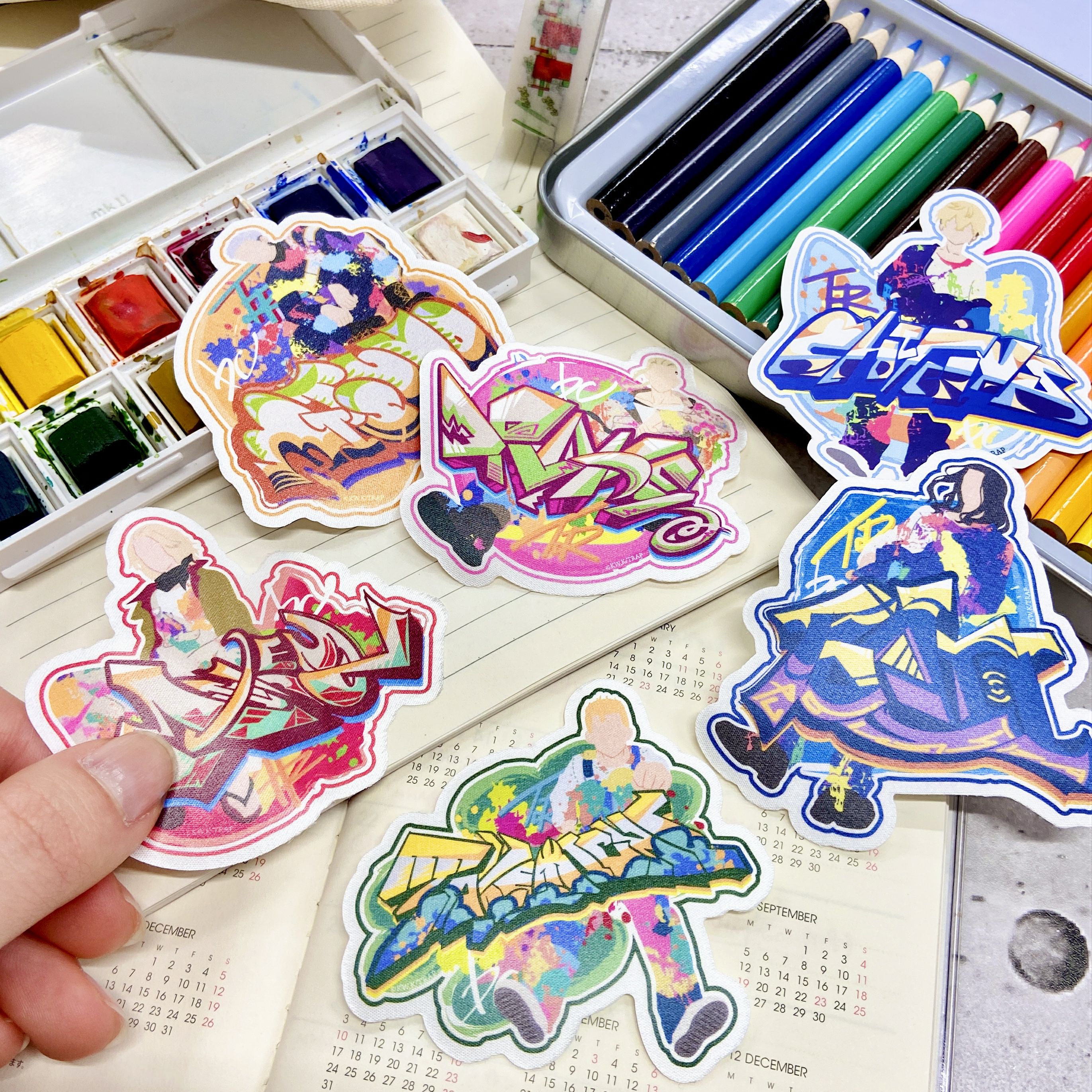 東京リベンジャーズ グラフィティモチーフ ステッカー | 文房具カフェ