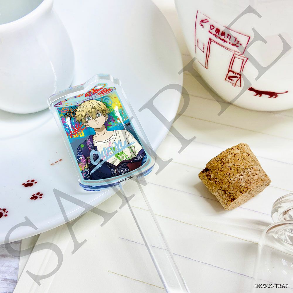東京リベンジャーズ×文房具カフェ レトロシアターモチーフ 缶バッジ