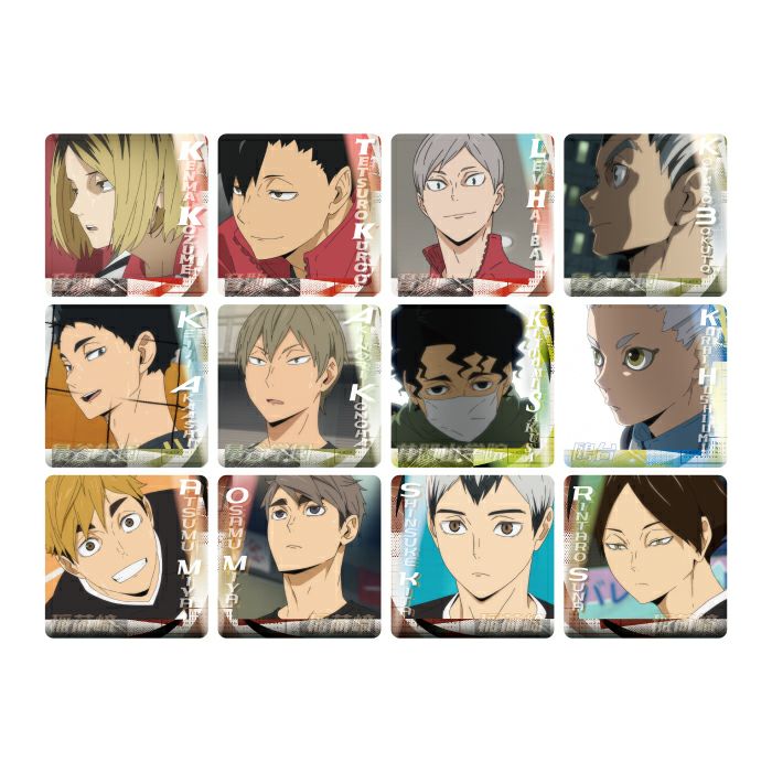 ハイキュー!! コースターランダム販売 グループ全国 (単品) | 文房具