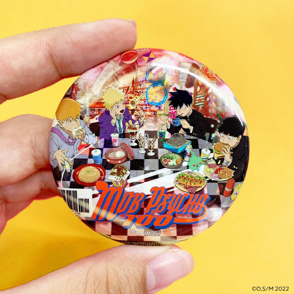 モブサイコ100×文房具カフェ 描き下ろし缶バッジ ランダム販売