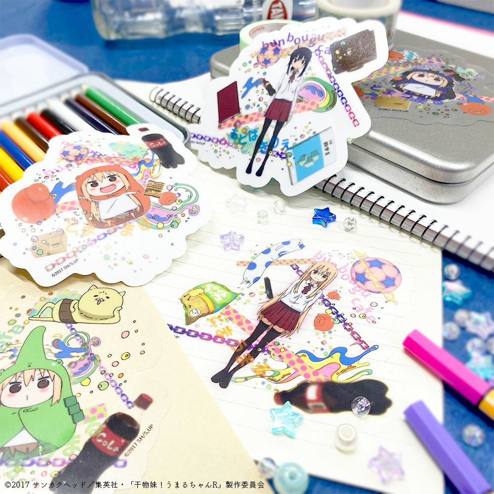 TOHO animation×文房具カフェ 干物妹！うまるちゃん 缶バッジ ランダム