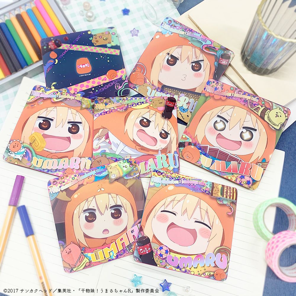 TOHO animation×文房具カフェ 干物妹！うまるちゃん 缶バッジ ランダム